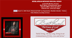 Desktop Screenshot of bethelbrynmawr.org
